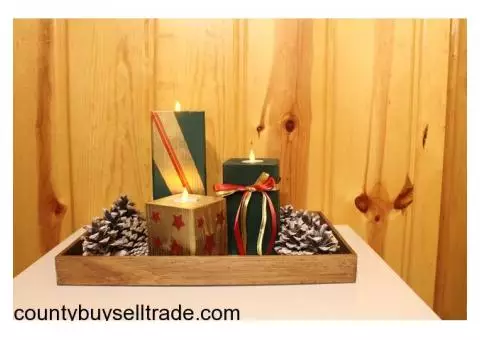 Wood Candle Sets