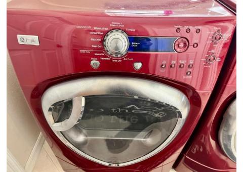 GE Profile Washer and Dryer