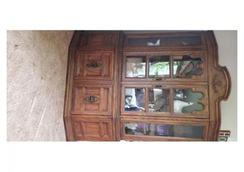 Wood cabinet
