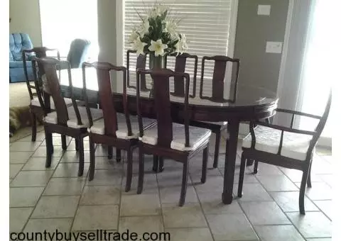 Solid Rosewood Dining set